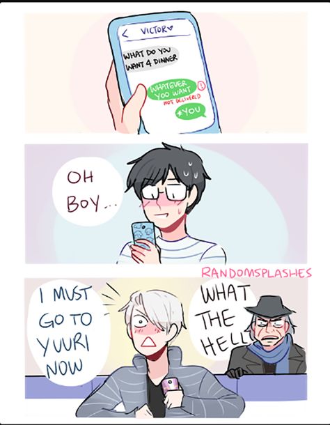 Yuri on ice- Victor Nikiforov, Yuri Katsuki, Yakov Yuri On Ice Victuri, All Out Anime, Yuri On Ice Comic, Katsuki Yuri, Victor Nikiforov, Yuri Katsuki, Anime Meme, Yuri On Ice, Anime Ships