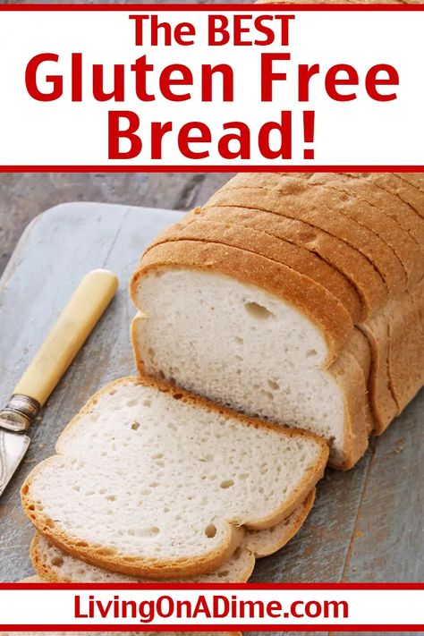 Gluten Free Bread Brands, Gluten Free Bread Recipe Easy, Gluten Free Bread Recipe, Bread Brands, Dairy Free Bread, Homemade Gluten Free Bread, Sandwich Easy, Gluten Free Sandwich Bread, Homemade Sandwich Bread