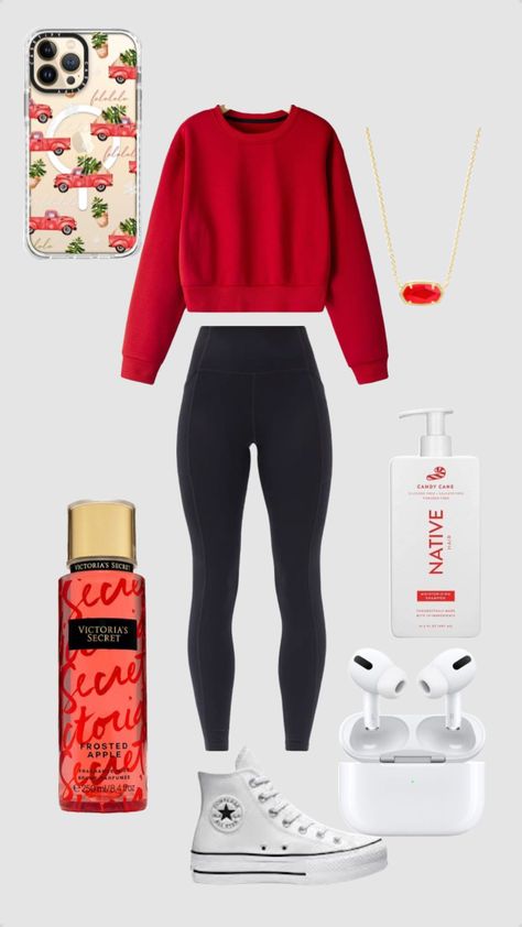 #Christmas outfit❤️❤️🎄 Christmas Eve Outfits Teen Girl, Preppy Outfits For Christmas, Christmas Outfits Teen Girl, Teenager Christmas Outfits, Cute Fits For Christmas, Holiday Outfits Teenage Girl, Christmas Outfit Ideas Teens, Cute Christmas Outfits For Kids 10-12, Christmas Outfit School