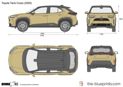 Toyota Yaris Cross, Yaris Cross, Airplane Drawing, Cross Vector, Car Vector, Cross Art, Vinyl Graphics, Toyota Yaris, Art Station