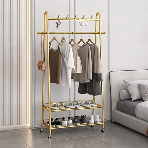 Free Standing Coat Rack, Metal Coat Hangers, Coat Rack With Storage, Free Standing Shelves, Modern Coat Rack, Hall Stand, Regal Design, Garment Rack, Standing Shelves