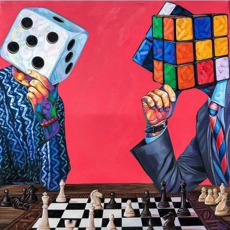 Art Ho, Surealism Art, Art Alevel, Rubix Cube, Games Art, Rubik's Cube, Tableau Art, Mind Games, Love Black