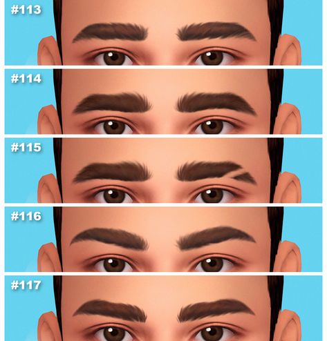 🥎 MAXIS MATCH EYEBROWS COLLECTION 🥎 | Patreon Maxis Match Eyebrows, Los Sims 4 Mods, Sims 4 Hair Male, The Sims 4 Skin, The Sims 4 Packs, Sims 4 Mm Cc, Sims 4 Cc Folder, Sims 4 Teen, Sims 4 Mm