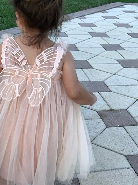 Butterfly Dress Kids, Fairy 1st Birthday Party Ideas, Fairy Birthday Outfit, My Fairy First Birthday, Butterfly First Birthday Party, First Birthday Girl Dress, Flower Girl Dresses Toddler, Fairy First Birthday Party, First Birthday Girl Outfit