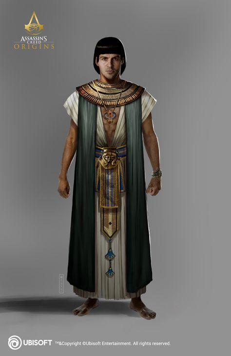 ArtStation - Citizen 3, Datsumoto Satanawa Aquaman Injustice, Ancient Egyptian Clothing, Ac Origins, Assassin's Creed Origins, Rave Outfits Men, Egyptian Clothing, Egypt Concept Art, Art Exploration, Egyptian Fashion