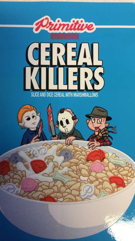 Cereal Killers Skateboard Companies, Skate Stickers, Cereal Killer, Safety Gear, Frosted Flakes Cereal Box, Skateboarding, Cereal Box, Southern California, Decks