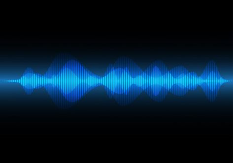 Abstract blue light sound wave, music ba... | Premium Vector #Freepik #vector #radio-waves #music-technology #rhythm #sound Tengen Aesthetic, Waving Gif, Audio Waves, Music Waves, Radio Waves, Music Background, Desired Reality, Sound Wave, Music Technology