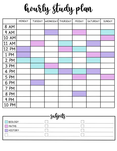 Excited to share the latest addition to my #etsy shop: Revision Hourly Study Planner #office #revision #digitalplanner #studyplanner #revisionplanner #hourlyplanner #digitalprints #dhrucreates Study Plans Schedule, How To Make Study Planner, How To Make Schedule For Study, Hourly Study Planner, Study Templates Printables, Study Plan Ideas, Studying Planner, Revision Timetable Template, Study Timetable Template