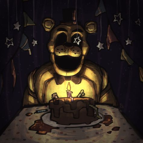 Fnaf Golden Freddy, Fnaf Wallpaper, Freddy 3, Golden Freddy, Animatronic Fnaf, Fnaf Wallpapers, Fnaf Movie, Fnaf Comics, Fnaf Memes