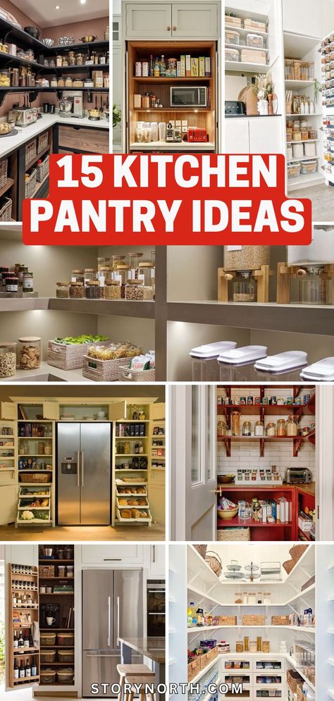 Save this pin for top kitchen pantry ideas that will transform your space into an organized and functional oasis. Discover clever storage solutions and design inspiration to elevate your home! #KitchenPantry #HomeOrganization #DecorTips Bar In Pantry Ideas, Spice Kitchen Design, Best Paint For Trim, Modern Farmhouse Pantry, Under Shelf Lighting, Kitchen Pantry Ideas, Best Paint Sprayer, Complete Kitchen Remodel, Kitchen Pans