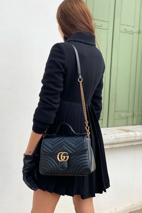 Gucci Camera Bag, Dream Bags, Gucci Marmont, Crossbody Handbags, Compact Camera, Gucci Fashion, Gg Marmont, Hijabi Fashion, Gucci Bags