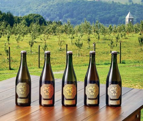 Seminary Hill Cidery Pours Cider With Heritage in the Southern Catskills Tappan Zee Bridge, Larch Wood, Boarding House, White Building, Delaware River, Northwestern University, Passive House, Tasting Room, Barn Style