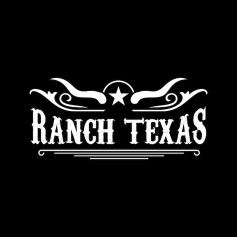 Texas ranch country western bull cattle ... | Premium Vector #Freepik #vector #rodeo #western #cowboy #logo-vintage Texas Logo Design, Label Logo Design, Cowboy Logo, Cattle Station, Texas Logo, Texans Logo, Ranch Sign, Texas Ranch, Logo Vintage