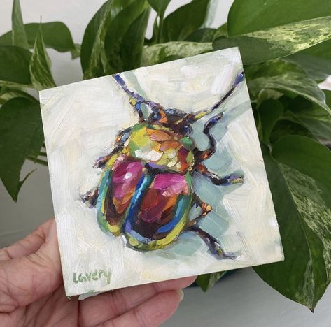 Bugs Painting, Bug Paintings, Bug Painting, Insect Painting, Bugs Art, Art Alevel, Bug Art, Animal Portraits Art, Virtual Art