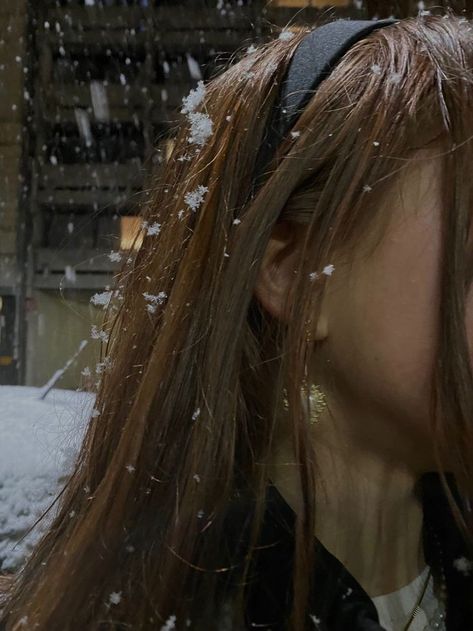 The Snow, Airlines, Long Hair, A Woman, Hair