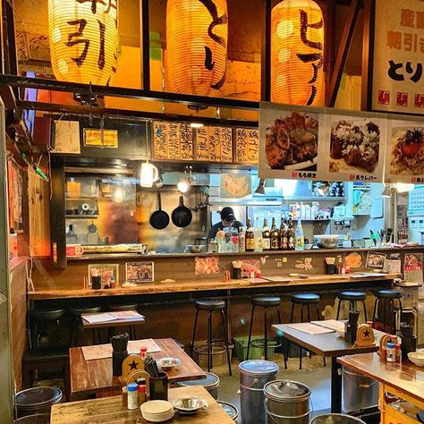 Shibuya is most famous for its mega crossing and neon lights but if you dig a little deeper you can find many hidden gems when it comes to food. I teamed up with Arigato Tours and @voyagin to show me the retro side of town. From Standing up bars old ramen shops BBQ grills and even a candy and snack buffet you will have to take the tour to find out about this alternative side to Shibuya and its a fun way to spend an evening. Im going to miss Japanese food when I get home. #Shibuya #Tokyo #Japan Japanese Ramen Restaurant, Resturant Interior, Japanese Restaurant Interior, Japanese Restaurant Design, Shibuya Tokyo Japan, Asian Bistro, Japanese Bar, Ramen Bar, Restaurant Bar Decor