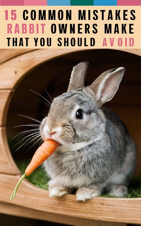 Don't fall into these traps! Learn how to avoid the most common mistakes rabbit owners make. 🐭💔 #petowners #rabbitlove #avoidmistakes Bunny Owner Tips, Rabbit Playground, Bunny Behavior, Rabbit Traps, Rabbit Behavior, Rabbit Recipes, Roy Kent, Daily Care Routine, Rabbit Diet