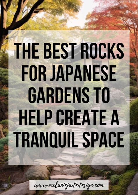 The Best Rocks for Japanese Gardens to Help Create a Tranquil Space - Melanie Jade Design Japanese Rock Garden Landscaping, Japanese Outdoor Lighting, Small Japanese Garden Ideas, Meditation Gardens, Diy Japanese Garden, Japanese Images, Japanese Maple Garden, Conifer Garden, Japanese Garden Backyard