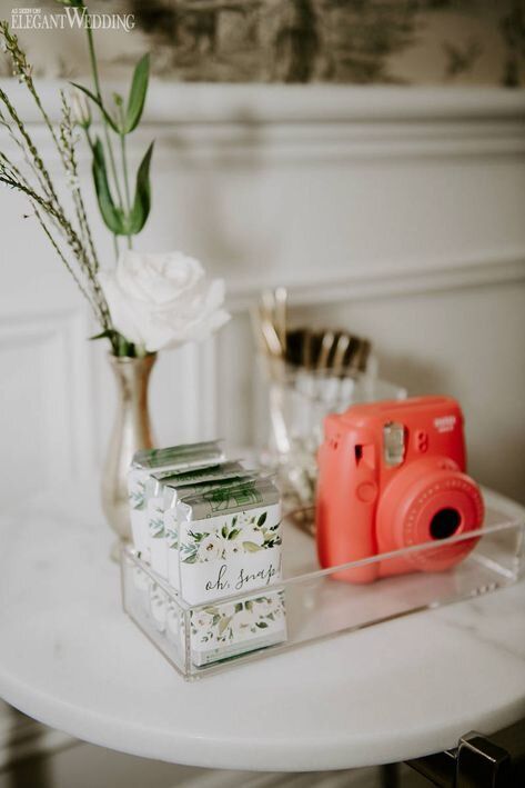 Bridal Shower Polaroid, Polaroid Camera Ideas, Polaroid Ideas, Green Bridal Showers, Shower Black, Camera Ideas, Bridal Shower Inspo, Simple Bridal Shower, Bridal Shower Planning