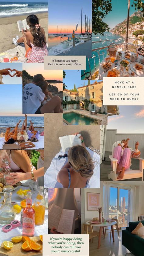 Summer Vision Board, Shuffles Summer, Summer Collage, Summer Moodboard, Color Mood, Cute Summer Wallpapers, Vision Board Goals, Vision Board Pictures, 2024 Year