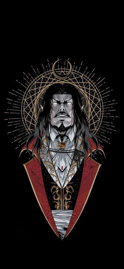 Dracula Art, Alucard Castlevania, Castlevania Wallpaper, Castlevania Anime, Whats Wallpaper, Vampire Art, Dark Art Illustrations, Bleach Manga, Fancy Video