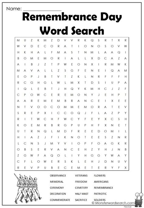 awesome Remembrance Day Word Search Remembrance Day Free Printables, Remembrance Sunday Activities, Remembrance Day Word Search, Remembrance Day Worksheets, Remembrance Day Activities For Kids, Remembrance Day Coloring Pages, Remembrance Crafts, Remembrance Day Activities, Remembrance Day Art