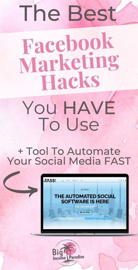 Social Media Fast, Facebook For Business, Marketing Solved, Marketing Hacks, Facebook Tips, Facebook Marketing Strategy, Best Facebook, Social Media Marketing Plan, How To Use Facebook