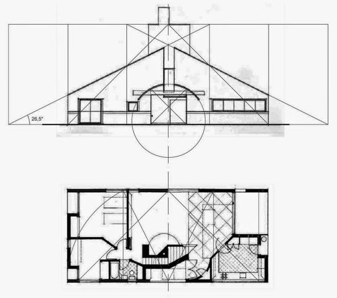 Vanna Venturi House, Buildings Sketch, Robert Venturi, Movement In Architecture, Post Modernism, Building Sketch, Genius Loci, House Sketch, Study Architecture