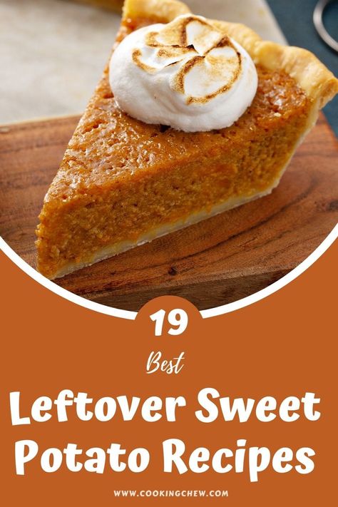 Sweet potatoes are so versatile, and if you have a few cooked and left over, we have the perfect list of leftover sweet potato recipes here for you! What To Do With Left Over Sweet Potato Casserole, Leftover Mashed Sweet Potatoes Ideas, Sweet Potato Leftover Ideas, What To Do With Leftover Sweet Potatoes, Leftover Sweet Potato Casserole Recipes, Leftover Sweet Potato Recipes, Leftover Sweet Potato Casserole, Leftover Sweet Potato, Canned Sweet Potato Recipes