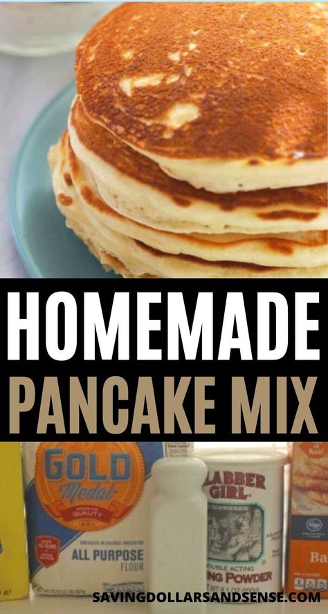 Homemade Pancake Mix Easy, Diy Pancake Mix, Best Pancake Recipe Ever, Homemade Pancake Mix Recipe, Easy Pancake Mix, Homemade Pancakes Fluffy, Easy Homemade Pancakes, Pancake Mix Recipe, Homemade Pancake Mix