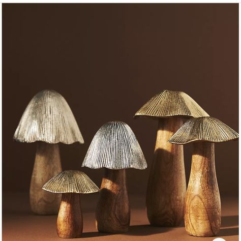 Murano Mushroom Lamp, Mushroom Chair, Mushroom Stool, Shades Of Meaning, Mushroom Wallpaper, Anthropologie Home, Mushroom Decor, Mushroom Design, Mushroom Art