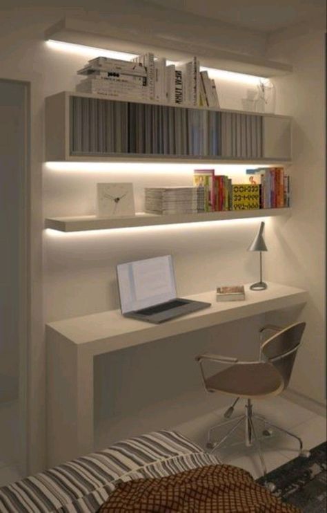 Study Table Designs, Study Room Design, Pinterest Room Decor, Study Room Decor, 아파트 인테리어, Small Room Design, Redecorate Bedroom, Minimalist Room, Cozy Room Decor