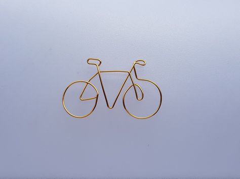 Wire Bicycle Diy, Wire Bicycle, Copper Letters, Bicycle Diy, Wire Tutorials, Bicycle Art, Diy Wire Jewelry, Wire Work Jewelry, Wire Sculpture