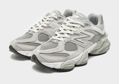 Grey New Balance 9060 Women's - JD Sports Nike Uptempo, Nmd Adidas, Adidas Sl 72, Grey New Balance, Nike React Vision, New Balance 9060, 270 Nike, 95 Nike, Adidas Campus