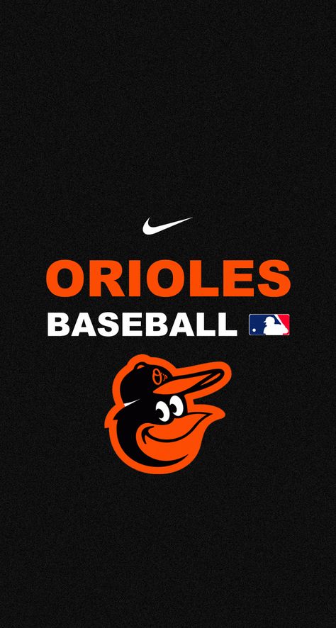 Baltimore Orioles Wallpaper, Orioles Logo, Sports Wallpaper, S Wallpaper, Baseball Wallpaper, Mlb Wallpaper, Baseball Tips, Iphone S, Baseball Teams Logo