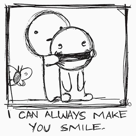 I Can Always Make You Smile." T-Shirts & Hoodies by Philip Elliott ... Easy Pencil Drawings, Diy Gift For Bff, Bff Birthday, Art Sketches Doodles, Best Friends Funny, Epic Fails Funny, Funny Drawings, Doodle Sketch, Ecards Funny