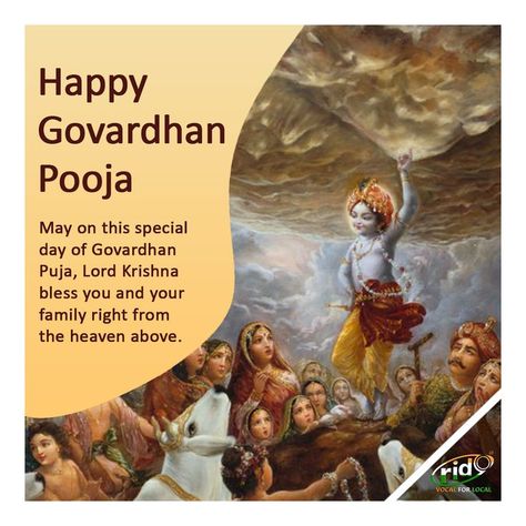 On the beautiful and auspicious festival of Govardhan Puja, we wish you a very happy and prosperous day filled with Lord Krishna's blessings. . . @ridosports ----- @ridosports .. #happygoverdhanpuja #festiveseason #festivevibes #festivals #festivaloflight #festivalmonth #festivecollection #ridosports Govardhan Pooja, Happy Govardhan, Govardhan Puja, Mehendi Designs, Cardboard Crafts, Festival Lights, Lord Krishna, Very Happy, Festival Season