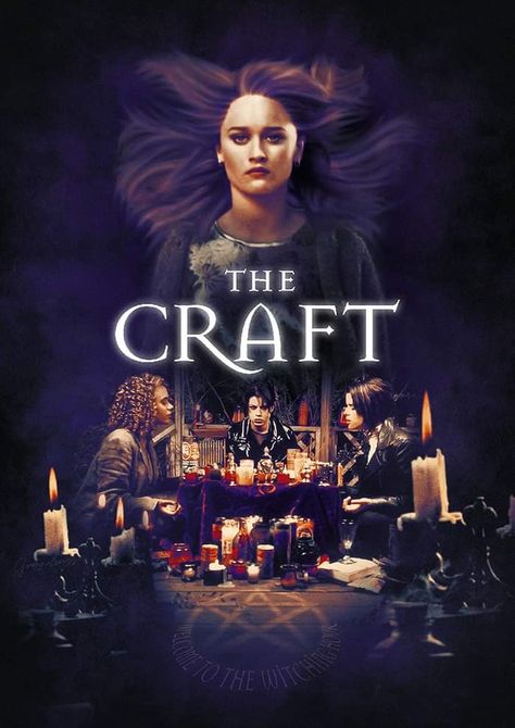 The Craft 1996 Poster, The Craft Poster, Craft Poster, The Craft 1996, Witchcraft Movie, The Craft Movie, Movie Synopsis, Horror Movie Posters, Edgy Wallpaper