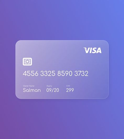 I design this UI Design Freebie, a Glassmorphism Credit Card UI inside figma. Download or duplicate it for free. Card Ui Design, Credit Card Website, Chart Patterns Trading, Ui Design Principles, Card Ui, Credit Card Design, Free Credit Card, Credit Card Payment, I Design