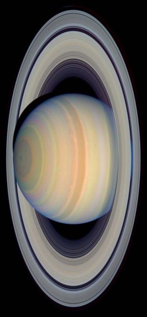 Saturn ‘s Rings in Visible Light, image from NASA Hubble. Saturn Photos Nasa, Saturn Planet Real Photo, Real Nasa Photos, Real Space Photos, Real Space Images, Super Saturn, Saturn Photo, Nasa Hubble Images, Hubble Galaxies