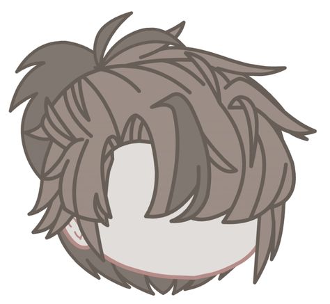 Gacha Club Men Hair, Mullet Gacha Club, Boys Haircut Drawing, Gacha Guy Hair, Male Gacha Hairstyles, Gacha Mullet Hair, Gacha Life 2 Hair Ideas Boy, Hair Styles Gacha Club, Gacha Hair Ideas Male Fluffy