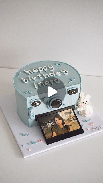 25th Birthday Cake For Him, 25th Birthday Cake, Camera Cake, Camera Cakes, 25th Birthday Cakes, Birthday Cake For Him, 25th Birthday, Cute Cakes, Cake Designs