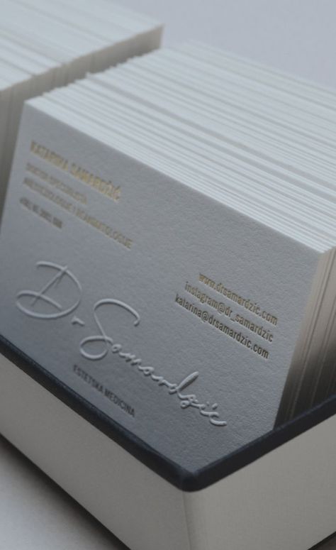 Business Card Aesthetic Medicine Doctor Samardzic — elena.codes Physiotherapy Logo Design Ideas, Aesthetic Visiting Card, Doctorate Aesthetic, Doctor Card Design, Lawyer Card Design, Business Cards Aesthetic, Aesthetic Medicine Logo, Doctors Office Aesthetic, Doctor Business Card Design