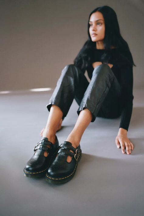 Dr. Martens 8065 Smooth Leather Mary Jane Shoe | Urban Outfitters Canada Dr Martens Mary Jane Outfit, Mary Jane Doc Martens, Doc Martens Mary Janes, Dr Martens Mary Janes, Mary Jane Outfit, Mary Janes Outfit, Dr Martens Mary Jane, Mary Jane Shoes Outfit, Dr Martens Outfit