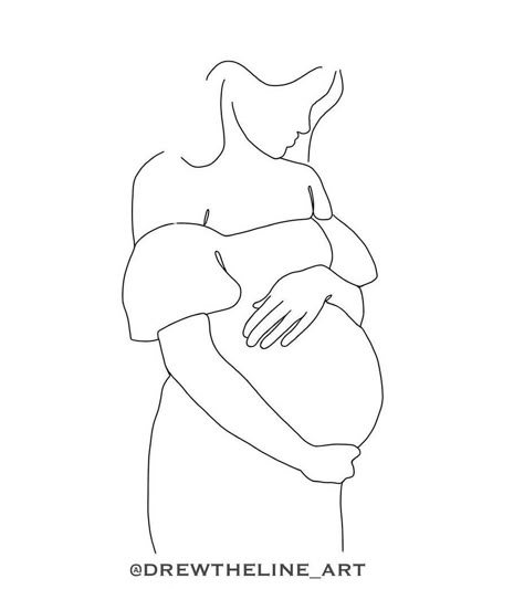 One of the most beautiful sights I have ever seen… #mother #mothersday #lineart #art Free Drawing Templates, Mom Line Art, Hand Outline, Mom Drawing, Embroidery Hoop Art Diy, Dreamy Landscapes, Female Art Painting, Diary Ideas, Social Impact