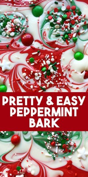 Easy Peppermint Bark, Christmas Bark Recipes, Favorite Christmas Desserts, Pizza Christmas, Peppermint Bark Recipes, Christmas Bark, Bark Recipes, Recipes For The Holidays, Candy Bark