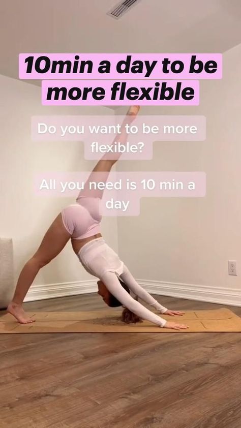 Get Flexible For Beginners, How To Make Yourself Flexible, Workouts To Get Flexible, Yoga Before Workout, Become More Flexible For Beginners, Flexibility Yoga Poses, How To Get Better Back Flexibility, More Flexible How To Become, Improve Flexibility For Beginners