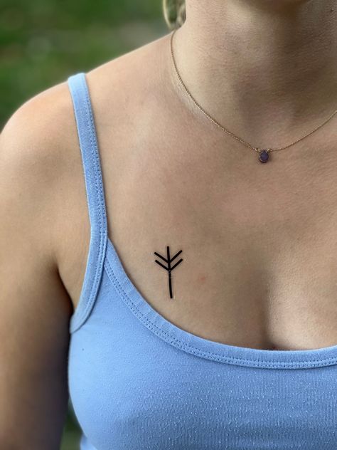 Fehu Rune Tattoo, Runes Meaning, Bracelet Tattoo, Nordic Runes, Rune Tattoo, Money Tattoo, Elder Futhark Runes, Healing Spells, Futhark Runes