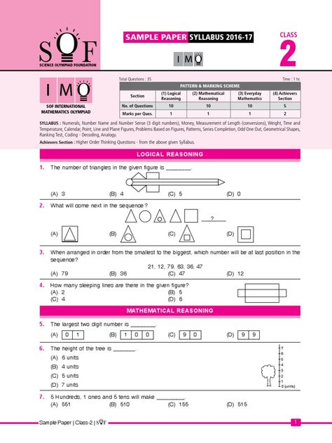 Maths Olympiad For Class 2, Class 8 Maths Worksheets, Olympiad English Worksheets For Class 2, Math Olympiad Grade 2, Math Olympiad Worksheets Grade 1, Maths Olympiad Class 1, Olympiad Exam Class 1 Maths, Science Homework, Math Olympiad