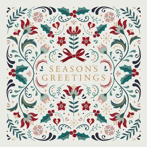 Christmas Design Packaging, Christmas Print Pattern, Christmas Instagram Ideas, Christmas Greeting Cards Design, Christmas Gift Card Design, Christmas Card Illustration Design, Christmas Packaging Design Inspiration, Season Greetings Card Design, Christmas Cards Design Graphics